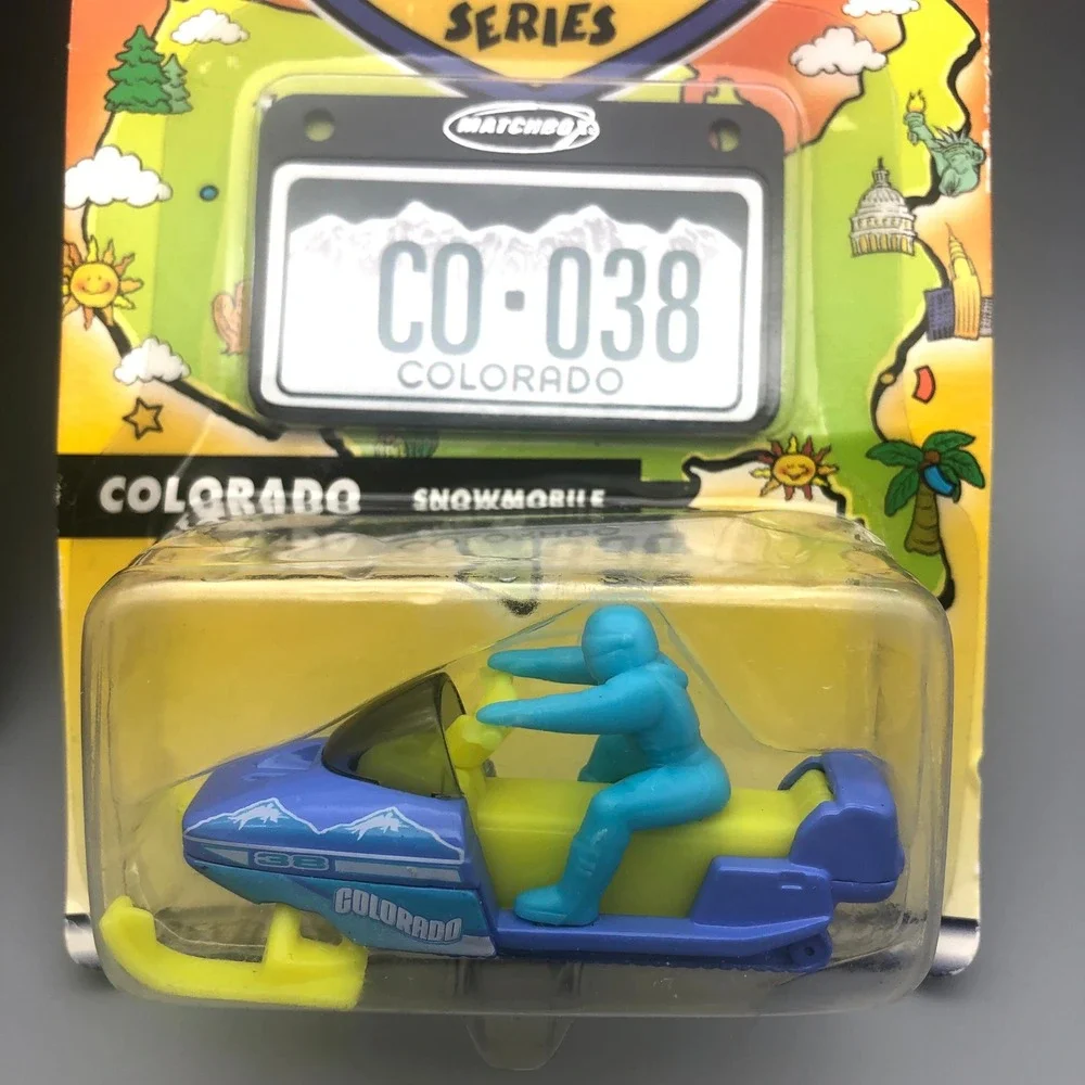 Matchbox Across America‎ 50th Birthday Utah Ford Explorer Colorado Snowmobile